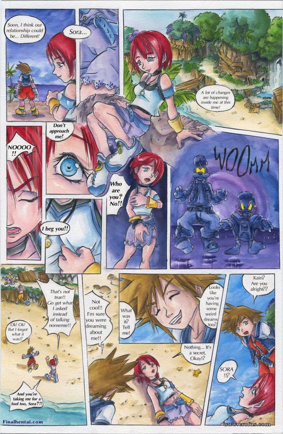 Kingdom Hearts Porn Comics