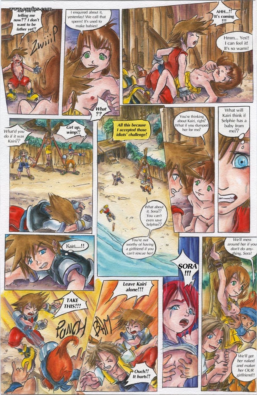 Page 4 | passage-comics/kingdom-hearts | - Sex and Porn Comics |  antiflash.ru