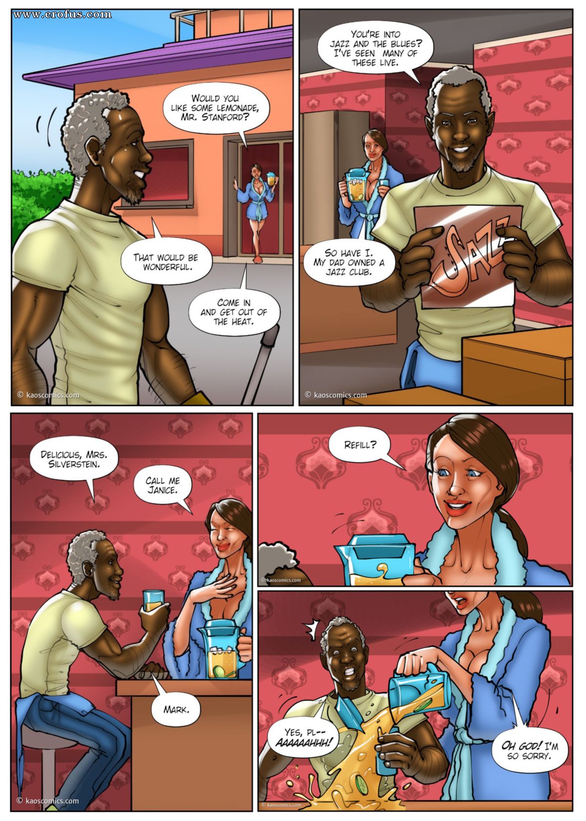 Page 16 | kaos-comics/wife-and-the-black-gardeners/issue-3 | - Sex and Porn  Comics | antiflash.ru