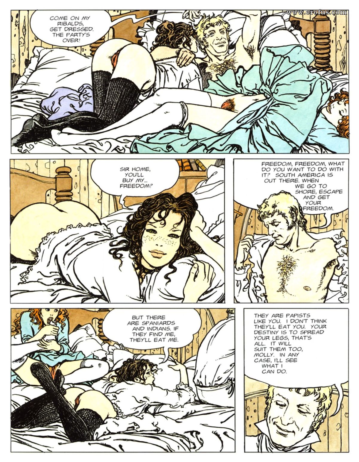 Page 60 | milo-manara-comics/el-gaucho | - Sex and Porn Comics |  antiflash.ru