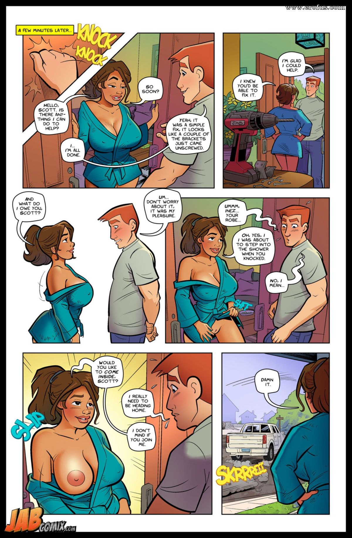 Page 12 | Jab-Comix/Watching-My-Step-Comic/Issue-4 | - Sex and Porn Comics  | antiflash.ru